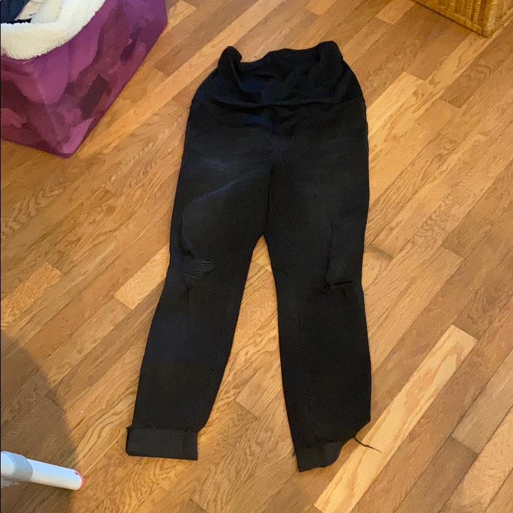 Madewell maternity skinny jeans